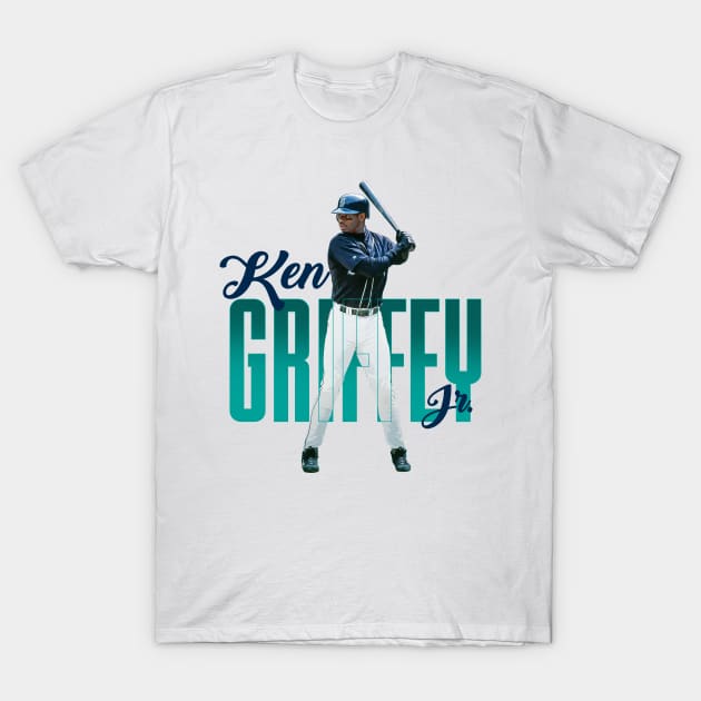 Ken Griffey Jr. T-Shirt by Juantamad